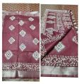 Batik Printed Cotton Saree