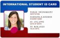 Rectangular Multicolor college id card