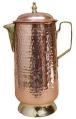 Round As shown in pictures copper antique jug