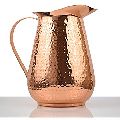 Round As shown in pictures HAMMERED COPPER JUG