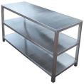 Commercial Stainless Steel work table with two shelfs