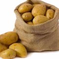 Natural fresh potato