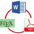 PDF to LaTex conversion