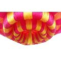 Pink and Yellow Polyester wedding ceiling tent