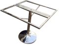 Stainless Steel Polished 20 - 25 Kg Aulki dining table square frame