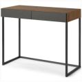 Tofarch Madrid Office Table and Study Desk (Walnut Effect) Best as Study Table, Computer Table,