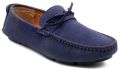 Blue SMAP mens loafer shoes