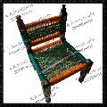 Wood and Plastic designer antique wooden chair