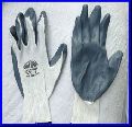 Gray Nitrile Coated Gloves