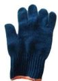 Cotton knitted gloves white