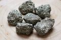 Natural Stone Black Solid rough pyrite stone