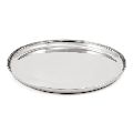 Stainless Steel Round Dinner Plates