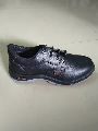 Leather Black industrial safety shoes