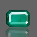 Plain Polished emerald green stone
