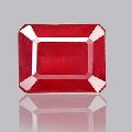 Gemstone Red Polished ruby stone