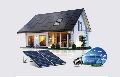 grid tied solar power plant system installation