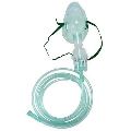 Plastic 0-25 Gms nebulizer oxygen mask