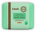 Khadi Sqaure Solid pack of 6 aloevera ayurvedic soap