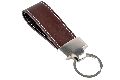 PU Leather Brown Hard Craft Leather Key Chains