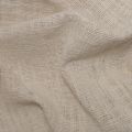 Plain handwoven linen fabric