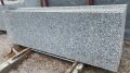 Rectangular Polished p white granite slab