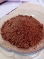 Brown low fat cocoa powder