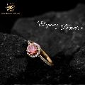 Excellent Corporation pink stone lab grown diamond ring