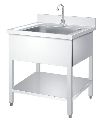 Stainless Steel Single Sink with Tap