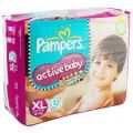 Pampers Active Baby Diapers Taped Extra Large Size  (56 Pieces)