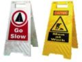 Plastic Yellow Standard pvc caution board