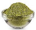 Green neem leaf powder