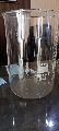 Transparent Round borosilicate glass bottle