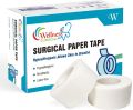 White Plain microporous surgical paper tape