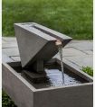 TRIANGLE MARBLE STONE WATER FOUNTAIN