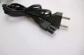 Plastic Black Corded Electric 2 Pin Power Cord