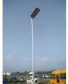 Single Arm Solar Street Light Pole