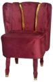 30x16 Inch Velvet Fabric Chair