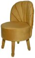 25x10 Inch Velvet Fabric Chair
