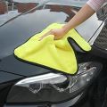 Multicolor microfiber cleaning towel