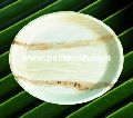 12 Inch Palm Leaf Round Platter