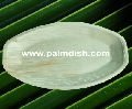 12 Inch Small Palm Leaf Oval Platter