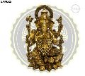 12 Inches Lord Ganesha Brass Statue