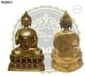15 Inches Brass Lord Buddha Idol