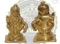 3.5 Inches Brass Ayyappa Swamy Statue
