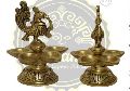 4.5 Inches Brass Oil Lamp