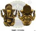 4.5 Inches Lord Ganesha Brass Statue