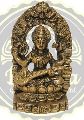 4.75 Inches Brass Maa Saraswati Statue