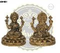 4 Inches Brass Goddess Lakshmi Statue