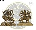 4 Inches Brass Maa Durga Statue