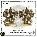 6.25 Inches Brass Maa Durga Statue